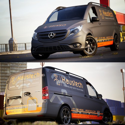 Haustech Mercedes Metris Wrap Design von J.Chaushev