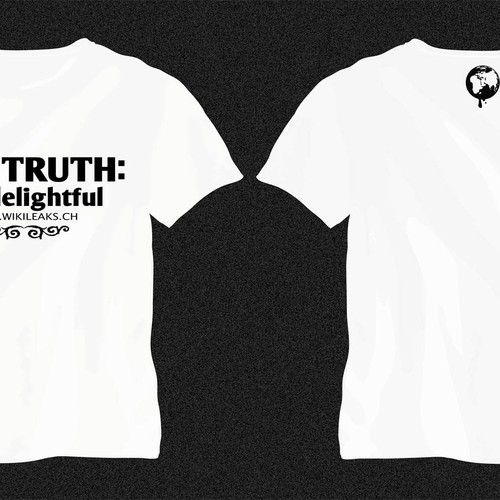New t-shirt design(s) wanted for WikiLeaks Diseño de ladydekade