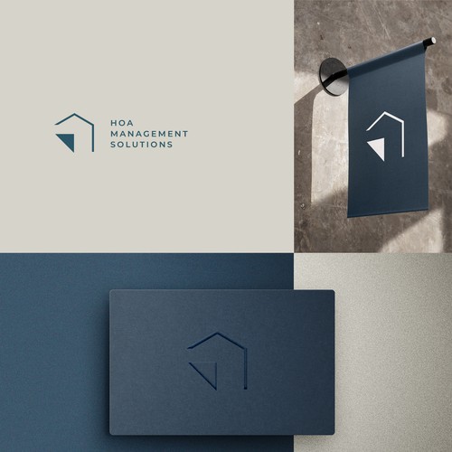 HOA Management Services Logo Design by des13n ©