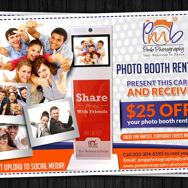 PMB PHOTOGRAPHY post card