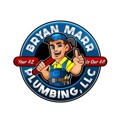 Design Help Bryan Marr Plumbing modernize their current logo por Deezign Depot