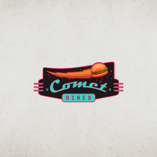 Looking for a cool 1950s retro diner logo for a downtown restaurant Design réalisé par tuge