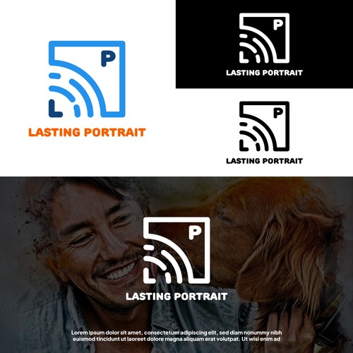 Custom Oil and Watercolor Portrait Logo and Word Art Design by Djono_