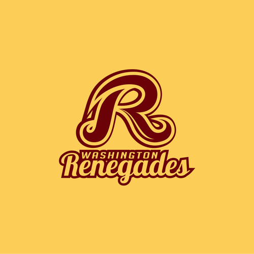 Community Contest: Rebrand the Washington Redskins  Design by y.o.p.i.e