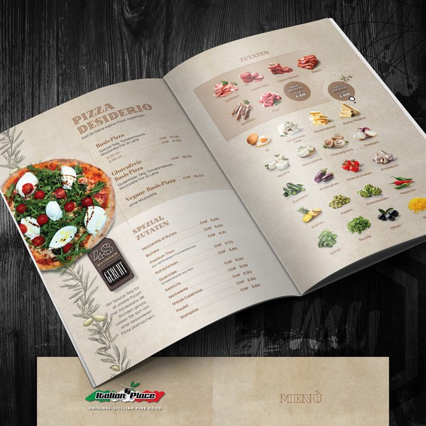 Redesign menu for greek restaurant | Menu contest | 99designs