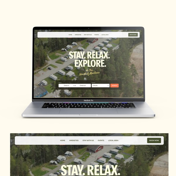 Attention Grabbing Website Design For Top Performing RV Park