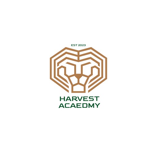 Harvest Academy Lions Mascot Design by Gerasim