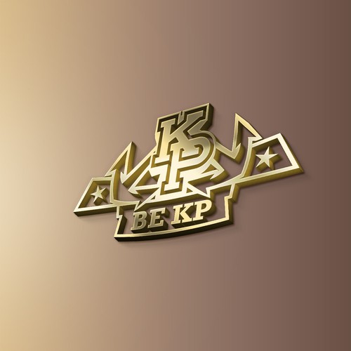 Create "Be KP" logo utilizing original KP logo. Design by Creativestuffs7