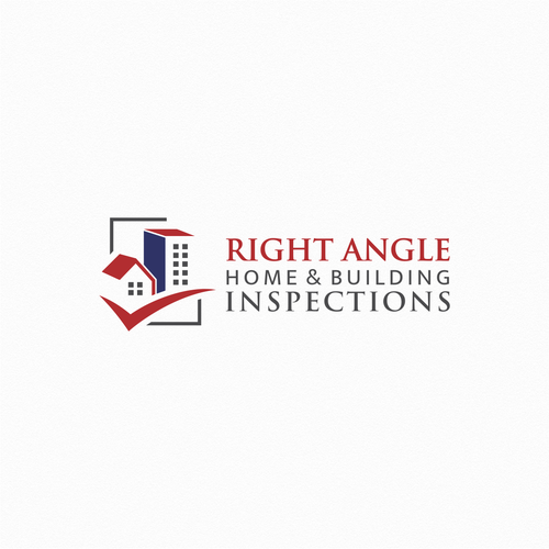 Create Logo using a Right Angle for Right Angle Home Inspections!! Design by mariacecilia