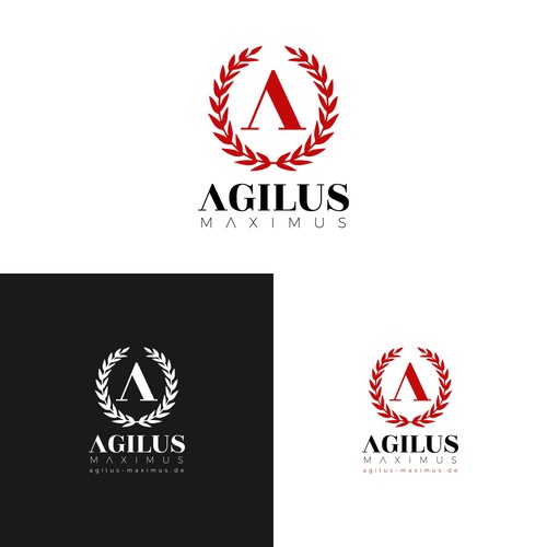 Logo for project "agilus-maximus.com" Design by MOHStudio_