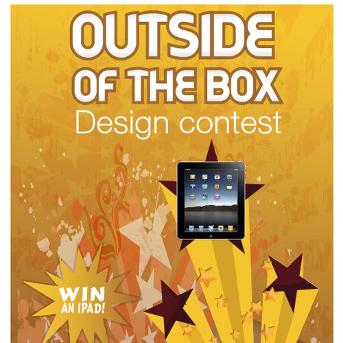 Help us create the Outside of The Box Design Contest for art students for GraduationSource.com  Design by cumabelajar