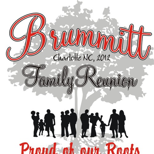 Help Brummitt Family Reunion with a new t-shirt design デザイン by Stubmalefto