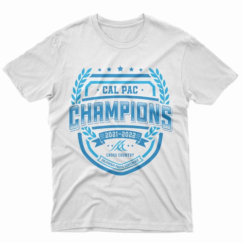 Cal Pac Champions T-Shirt, 2021-22 Design by -Diamond Head-