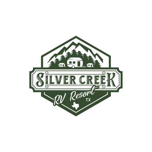 design logo for RV Park and campground Diseño de Alfatih05