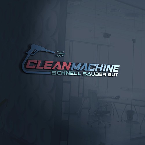 CleanMachine / Logo for Car and Plane Detailing Design by Nana445
