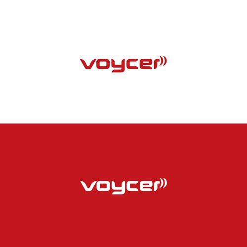 Clean, modern, Voycer logo for B2B community platform for consumer brands Design by Advancedlesigner