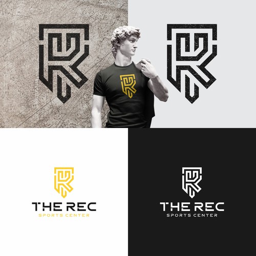 Logo for “The Rec” (short for Recreational center) Diseño de CSArtwork
