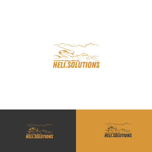 Heli.Solutions logo Design by ©ZHIO™️ ☑️