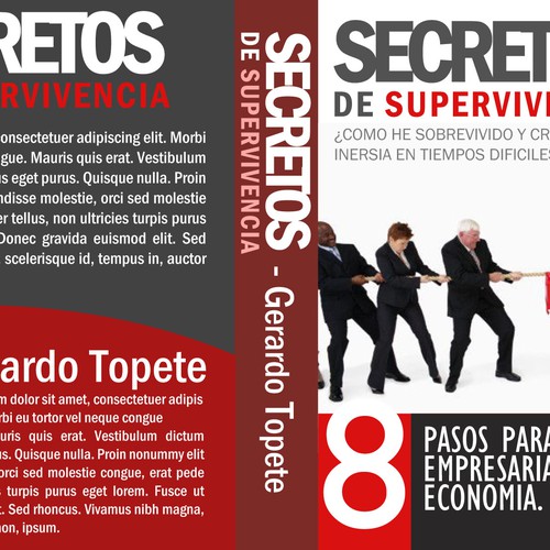 Gerardo Topete Needs a Book Cover for Business Owners and Entrepreneurs Diseño de Josecdea