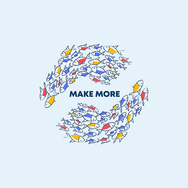 Illustration in the form of the company logo