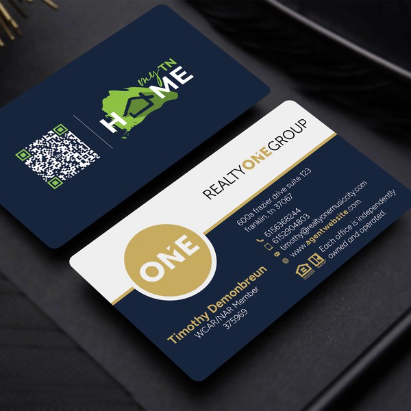 Realtor business card