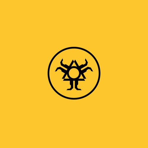 AI Warning/Hazard Symbol Design by Isa JP