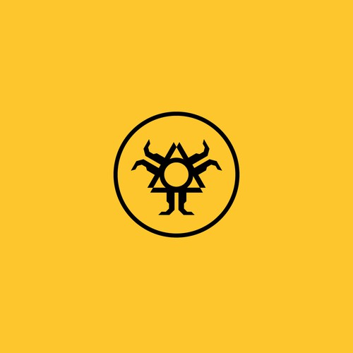 AI Warning/Hazard Symbol Design by Isa JP