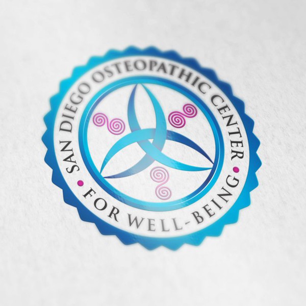 Design by irul amru titled "Create an integrative healing logo for San Diego Osteopathic Center for Well-being"