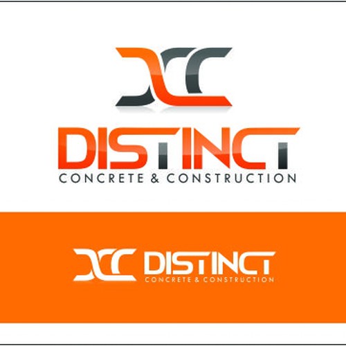 logo for Distinct Concrete & Construction | Logo design contest