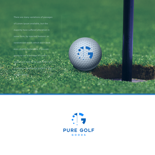 Pure Golf Goods Design by Garson