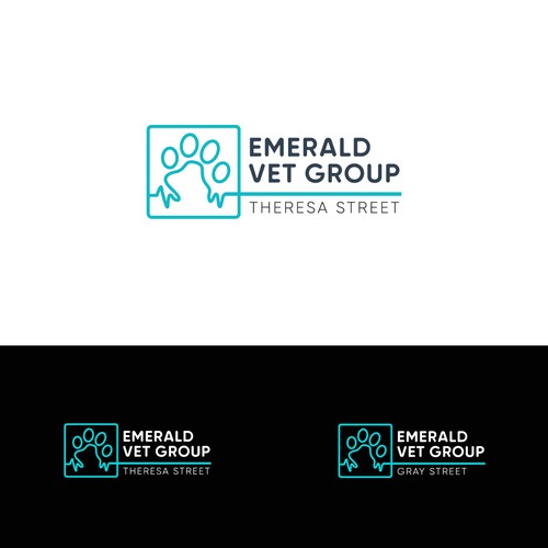 Emerald Vet Group Logo Design by Seif.