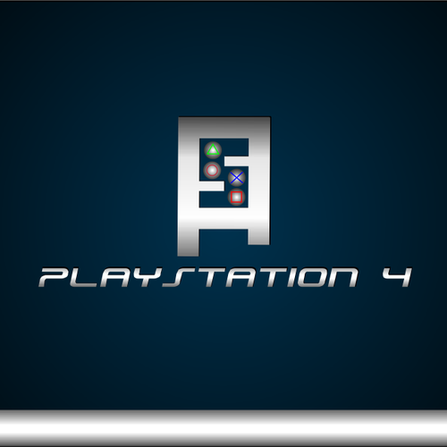 コンペ「Community Contest: Create the logo for the PlayStation 4. Winner receives $500!」のデザイン by Adham333さん 