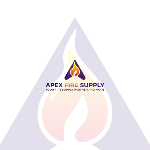 Apex Fire Supply Logo Wanted Diseño de Art Hill 99d