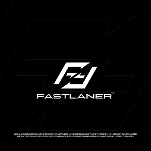 Logo + Brand for Fastlaner™ Design by Layonn Alexander