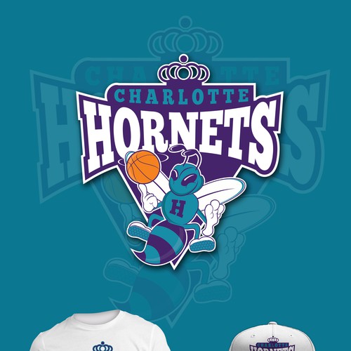 Community Contest: Create a logo for the revamped Charlotte Hornets! Réalisé par Scart-design