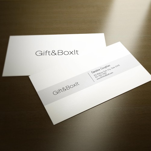 Gift & Box It needs a new stationery Ontwerp door Dezero
