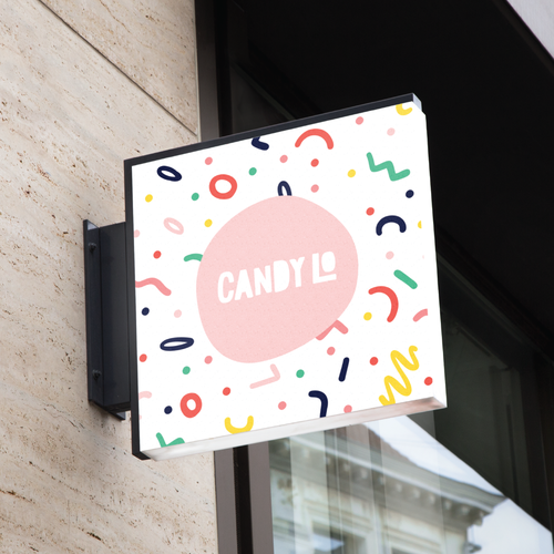 Create a catchy creative logo for a candy store Design by tessayun