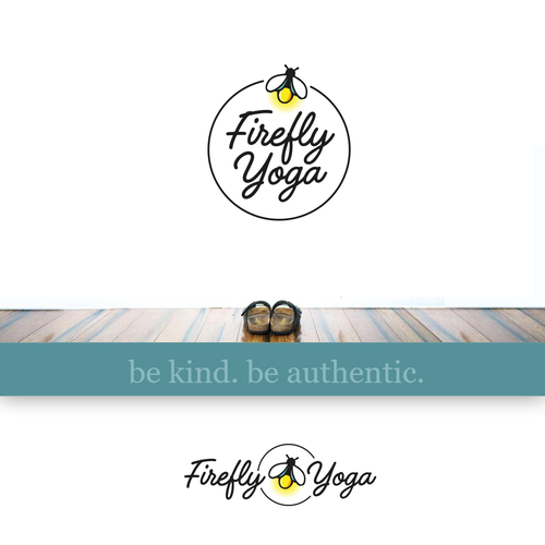 Help Firefly Yoga Company Reinvent Their Logo and Look! Design by heatherita