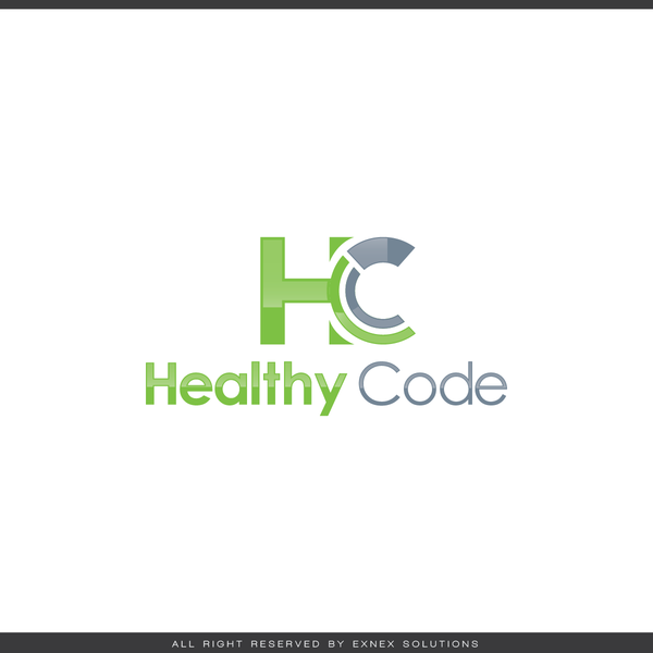 Design by Exnex Solutions titled "Unique & Professional Logo For Health Code"