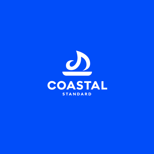 Logo and Brand Guide for Coastal Clothing Brand Design by Roxana.I