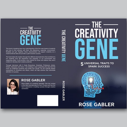 Design a powerful book cover to inspire creativity and connection! Design by Brushwork D' Studio