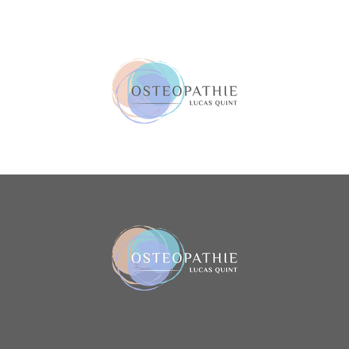 Logo for Osteopath Design by L A U R A