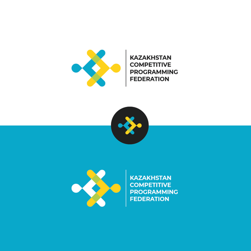 Logo for the Kazakhstan Competitive Programming Federation Design by Cirque du Franka