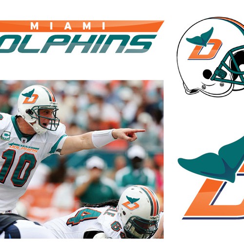 99designs community contest: Help the Miami Dolphins NFL team re-design its logo! Design réalisé par The Trigger Factory