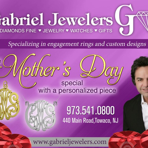 Help Gabriel Jewelers with a new sinage Design by sercor80