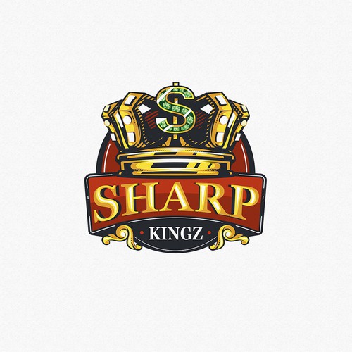 Sports betting community logo with a kings crown incorporated into the design Design by sarvsar