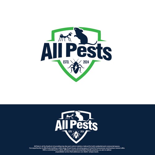 "Create a Bold Logo for All Pests: Safe, Effective, Eco-Friendly Pest Control Design by pianpao