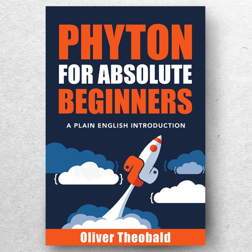 Design e-book cover for Python-ontwerp door ryanurz