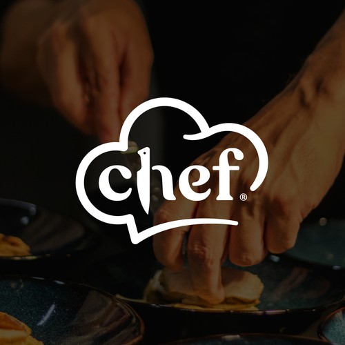 "CHEF": Food & Cooking Social Media Logo Design by k a r a