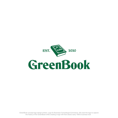 Green Book Design von mob23